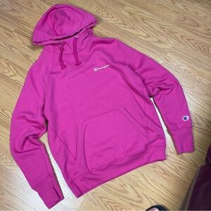 Champion Fuchsia Pullover Hoodie